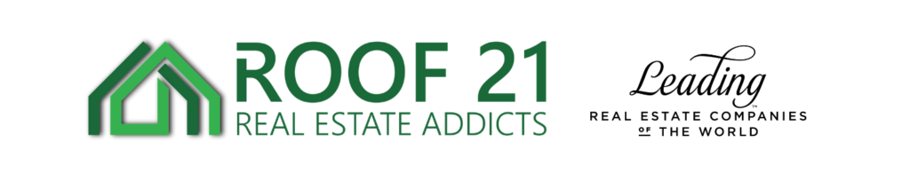 ROOF21 Real Estate Addicts and Leading Real Estate Companies of the World agency logo banner